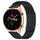 Per Honor Watch GS 3 cinturino in silicone traspirante con punti 3D con fori da 22 mm (nero)