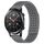 Per Honor Watch GS 3i Cinturino in silicone traspirante con punti 3D da 22 mm (grigio)