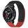 Per Honor Watch GS Pro Cinturino in silicone traspirante con punti 3D da 22 mm (nero + rosso) Per Honor Watch GS Pro Cinturino in silicone traspirante con punti 3D da 22 mm (nero + rosso)