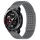 Per Honor Watch GS Pro Cinturino in silicone traspirante con fori da 22 mm e puntini 3D (grigio)
