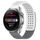 Per Huawei Watch 3 Pro Nuovo cinturino in silicone traspirante con punti 3D con fori da 22 mm (bianco + grigio) Per Huawei Watch 3 Pro Nuovo cinturino in silicone traspirante con punti 3D con fori da 22 mm (bianco + grigio)