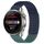 Per Huawei Watch 3 Pro Nuovo cinturino in silicone traspirante con punti 3D con fori da 22 mm (blu notte + verde oliva) Per Huawei Watch 3 Pro Nuovo cinturino in silicone traspirante con punti 3D con fori da 22 mm (blu notte + verde oliva)