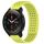 Per Xiaomi MI Watch S1 Pro Cinturino in silicone traspirante con punti 3D da 22 mm (verde lime) Per Xiaomi MI Watch S1 Pro Cinturino in silicone traspirante con punti 3D da 22 mm (verde lime)