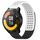 Per Xiaomi Watch S1 Active 22mm Fori Cinturino in silicone traspirante con punti 3D (bianco + nero) Per Xiaomi Watch S1 Active 22mm Fori Cinturino in silicone traspirante con punti 3D (bianco + nero)