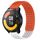 Per Xiaomi Watch S1 Active 22mm Fori Cinturino in silicone traspirante con punti 3D (arancione + bianco) Per Xiaomi Watch S1 Active 22mm Fori Cinturino in silicone traspirante con punti 3D (arancione + bianco)