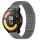 Per Xiaomi Watch S1 Active 22mm Fori Cinturino in silicone traspirante con punti 3D (grigio) Per Xiaomi Watch S1 Active 22mm Fori Cinturino in silicone traspirante con punti 3D (grigio)