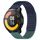 Per Xiaomi Watch S1 Active 22mm Fori Cinturino in silicone traspirante con punti 3D (blu notte + verde oliva) Per Xiaomi Watch S1 Active 22mm Fori Cinturino in silicone traspirante con punti 3D (blu notte + verde oliva)