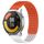 Per Xiaomi MI Watch Color 2 Fori da 22 mm Cinturino in silicone traspirante con punti 3D (arancione + bianco) Per Xiaomi MI Watch Color 2 Fori da 22 mm Cinturino in silicone traspirante con punti 3D (arancione + bianco)
