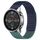 Per Xiaomi MI Watch Colore 22mm Fori Cinturino in silicone traspirante con punti 3D (blu notte + verde oliva) Per Xiaomi MI Watch Colore 22mm Fori Cinturino in silicone traspirante con punti 3D (blu notte + verde oliva)
