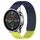 Per Xiaomi MI Watch Colore 22mm Fori Cinturino in silicone traspirante con punti 3D (blu notte + verde lime) Per Xiaomi MI Watch Colore 22mm Fori Cinturino in silicone traspirante con punti 3D (blu notte + verde lime)