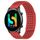 Per Xiaomi Haylou RT2 LS10 cinturino in silicone traspirante con punti 3D con fori da 22 mm (rosso) Per Xiaomi Haylou RT2 LS10 cinturino in silicone traspirante con punti 3D con fori da 22 mm (rosso)