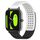 Per Xiaomi Haylou RS4 LS12 cinturino in silicone traspirante con fori da 22 mm (bianco + nero) Per Xiaomi Haylou RS4 LS12 cinturino in silicone traspirante con fori da 22 mm (bianco + nero)