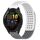 Per cinturino in silicone traspirante con punti 3D Garmin Forerunner 265 fori da 22 mm (bianco + grigio) Per cinturino in silicone traspirante con punti 3D Garmin Forerunner 265 fori da 22 mm (bianco + grigio)