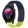 Per Garmin Forerunner 255 Music cinturino in silicone traspirante con punti 3D con fori da 22 mm (blu notte + verde lime) Per Garmin Forerunner 255 Music cinturino in silicone traspirante con punti 3D con fori da 22 mm (blu notte + verde lime)