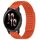 Per cinturino in silicone traspirante con punti 3D Garmin Venu 2, fori da 22 mm (arancione) Per cinturino in silicone traspirante con punti 3D Garmin Venu 2, fori da 22 mm (arancione)