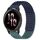 Per cinturino in silicone traspirante con punti 3D Garmin Venu 2, fori da 22 mm (blu notte + verde oliva) Per cinturino in silicone traspirante con punti 3D Garmin Venu 2, fori da 22 mm (blu notte + verde oliva)