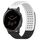 Per cinturino in silicone traspirante con punti 3D Garmin Vivoactive 4 fori da 22 mm (bianco + nero) Per cinturino in silicone traspirante con punti 3D Garmin Vivoactive 4 fori da 22 mm (bianco + nero)