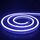 Set di strisce morbide in silicone al neon flessibile USB da 2 m 5 V LED (blu)
