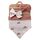 Asciugamano 3 in 1 per bambini che sbava, set di bavaglini impermeabili con fascia per capelli triangolare stampata su entrambi i lati in cotone, stile: DP069-6