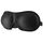 Maschera per gli occhi per il sonno antiscivolo in silicone regolabile 3D Maschera per la protezione degli occhi in memory foam tridimensionale (nero) Maschera per gli occhi per il sonno antiscivolo in silicone regolabile 3D Maschera per la protezione degli occhi in memory foam tridimensionale (nero)