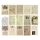 Adesivo per sfondo decorativo per giornali vintage in carta per album da 30 fogli, stile: apprezzamento della musica