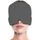 Gel Ice Hood Maschera per gli occhi rinfrescante Fascia per impacchi caldi e freddi per mal di testa, specifiche: monostrato (grigio)