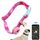 Per AirTag Tracker Custodia in silicone Collare per cani medio Collare per animali domestici riflettente in nylon antigroviglio, Taglia: M (Rosa) Per AirTag Tracker Custodia in silicone Collare per cani medio Collare per animali domestici riflettente in nylon antigroviglio, Taglia: M (Rosa)