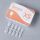 10 paia di compresse per manicure indossabili codificate smerigliate da 100 pezzi/scatola, forma: cerchio quadrato corto XS 10 paia di compresse per manicure indossabili codificate smerigliate da 100 pezzi/scatola, forma: cerchio quadrato corto XS