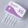 10 paia di compresse per manicure indossabili codificate smerigliate da 100 pezzi/scatola, forma: Unghie da balletto XS 10 paia di compresse per manicure indossabili codificate smerigliate da 100 pezzi/scatola, forma: Unghie da balletto XS