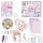Adesivi decorativi per album di ritagli manuali fai-da-te per bambini (viola)