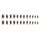 24 pezzi/scatola Press On Nails Serie Dark Star e Moon Unghie finte Unghie da balletto di media lunghezza (R722) 24 pezzi/scatola Press On Nails Serie Dark Star e Moon Unghie finte Unghie da balletto di media lunghezza (R722)