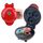 La mini macchina per ciambelle da 350 W può produrre 3 ciambelle con presa 220 V UE (rossa) La mini macchina per ciambelle da 350 W può produrre 3 ciambelle con presa 220 V UE (rossa)