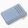 Porta carte con cerniera per slot multi-card Portamonete ultrasottile di grande capacità (blu cielo)