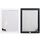 Pannello a sfioramento per iPad 2 / A1395 / A1396 / A1397 (bianco)