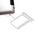 Supporto per vassoio per scheda SIM per iPad 2 versione 3G (argento)
