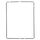 Cornice LCD senza colla per iPad 2 (nero)