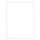 Cornice LCD senza colla per iPad 2 (bianco)