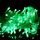 50m LED String Lights Christmas Capodanno decorazione della ghirlanda per la stanza in strada Casa Giardino da giardino Uso all'aperto Decorazioni fai da te, plug cn, wattaggio: 50m 400leds (verde)