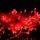 50M luci della stringa del LED di Natale Capodanno Garland decorazioni per Street Camera House Garden uso esterno decorazione di DIY, CN Spina, Potenza: 50M 400LEDS (Red)