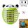 Cute Household Zanzara Killer Lampada LED Luce Anti Mosquito Bug Zapper Insetto Muggen Killer Luce notturna Colorata Spina USA (Verde) Cute Household Zanzara Killer Lampada LED Luce Anti Mosquito Bug Zapper Insetto Muggen Killer Luce notturna Colorata Spina USA (Verde)