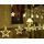 220 V EU Plug LED Star Light Luci natalizie Lampada decorativa per tende d'amore per interni / esterni per illuminazione per feste di matrimonio (bianco caldo)