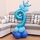 Numero stagnola Balloon Happy Birthday Decoration (Blue)
