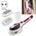 Multifunzione per uso domestico portatile piroscafo da viaggio portatile tenuto a mano appeso a vapore macchina calda fondo in ceramica con spazzola di flanella e spazzola per capelli e misurino, spina europea (viola) Multifunzione per uso domestico portatile piroscafo da viaggio portatile tenuto a mano appeso a vapore macchina calda fondo in ceramica con spazzola di flanella e spazzola per capelli e misurino, spina europea (viola)