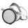 Kit maschera antipolvere 3M 1201 KN95 per montaggio sulla testa con valvola di respirazione Kit maschera antipolvere 3M 1201 KN95 per montaggio sulla testa con valvola di respirazione