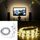 Luce a fune USB da 50 cm 3 W., Resina epossidica IP65 impermeabile 30 LED 5050 SMD con cavo interruttore esteso da 1 m, larghezza: 10 mm (bianco caldo) Luce a fune USB da 50 cm 3 W., Resina epossidica IP65 impermeabile 30 LED 5050 SMD con cavo interruttore esteso da 1 m, larghezza: 10 mm (bianco caldo)