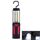 PR5W-1 5W COB + 1W F8 IP43 Lampada da lavoro con torcia a LED a luce bianca impermeabile, Lampada portatile da lavoro di emergenza con ricarica USB multifunzione da 400 LM con gancio magnetico e girevole a 360 gradi (rosso)