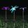 A106 3 PCS Lampada ad energia solare a LED a luce colorata, Uccello Libellula Farfalla Modello Giardino Esterno Paesaggio Percorso Luce Decorativa