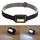 10W COB Headlamp LED Headband Light (nero)