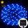 Luce di corda dell'intelaiatura di 5m, Pannello solare resistente all'acqua 50 LED (luce blu)