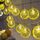 Spina USB a fetta di limone da 3 m, 20 LED Lampada decorativa fata calda stile adolescente per Natale, matrimonio, camera da letto (giallo)